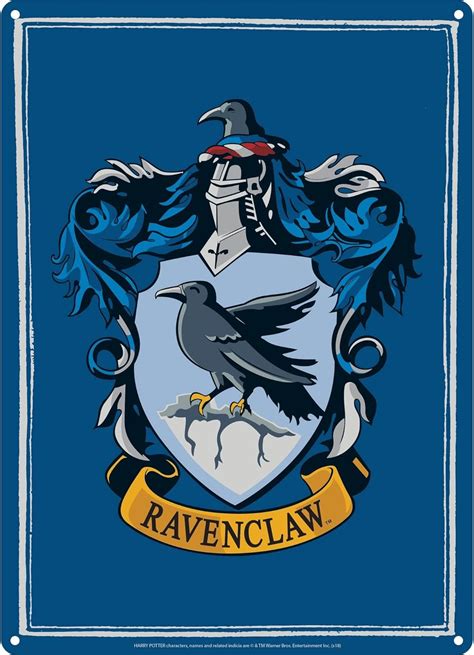 Placa De Estanho Pequena Harry Potter Ravenclaw Amazon Br