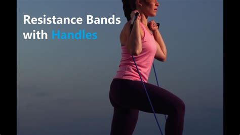 Resistance Bands With Handles Exercise Tube Bands For Working Out