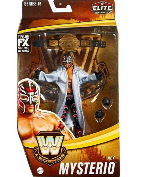 Free Shipping Wwe Wrestling Legends Series Rey Mysterio Action