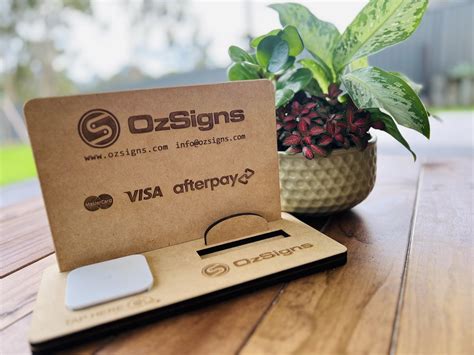 custom eftpos square stands ozsigns quality custom signs