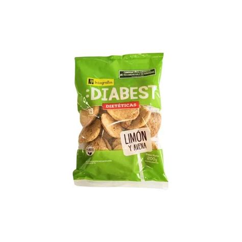 DIABEST LIMON Y AVENA SIN AZUCAR X 200 GR INTEGRALIA Distribuidora