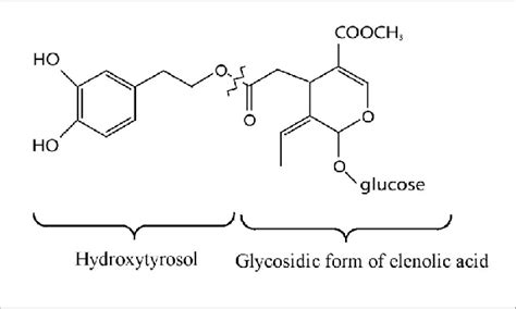 Chemical structure of oleuropein. | Download Scientific Diagram