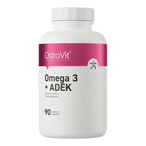 Ostrovit Omega Adek Capsules Muscleshop Auk Iausios Kokyb S