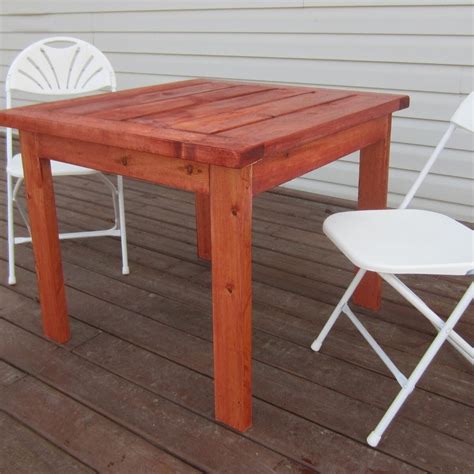 How To Build An Easy Diy Outdoor Dining Table For Under 50