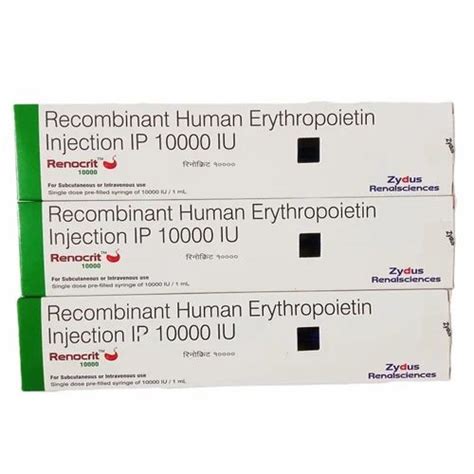 Renocrit Iu Recombinant Human Erythropoietin At Rs Piece