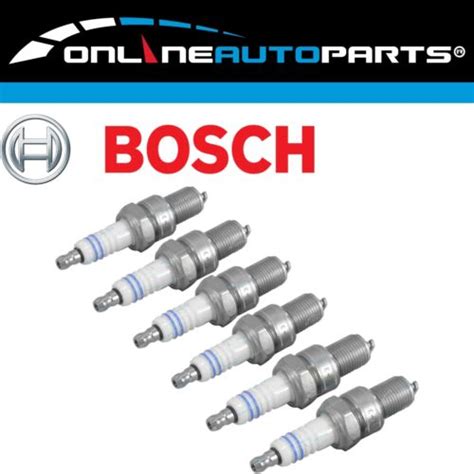 Bosch Spark Plugs 6cyl Set For Bmw 520i E28 2 0l M20b20 1983~1985