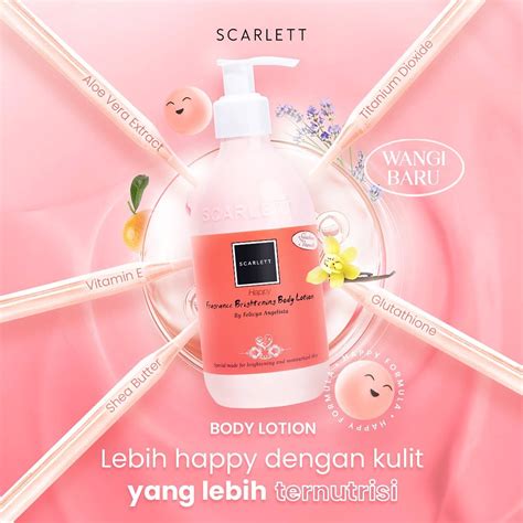 SCARLETT Happy Fragrance Body Lotion 300ml