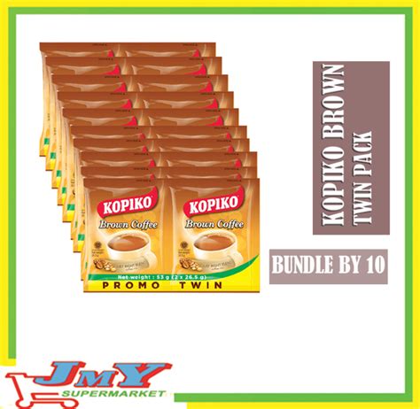 KOPIKO BROWN TWIN PACK 52G BUNDLE BY 10 Lazada PH