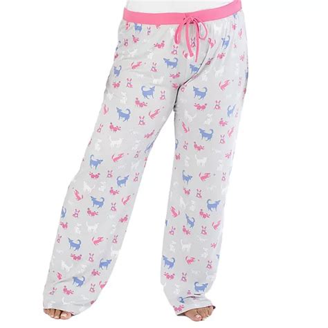 Plus Size Nite Nite By Munki Munki Pajama Pants