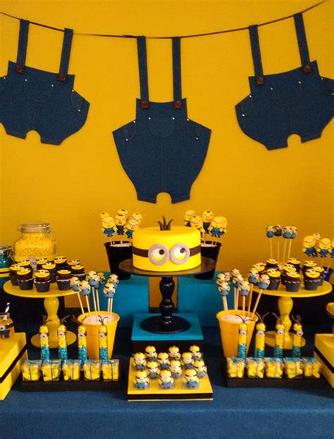 Festa Minions Ideias de Decoração Dicas e Vídeos de Passo a Passo