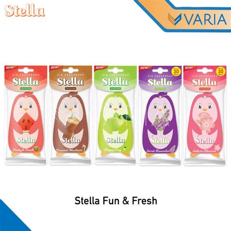 Jual Stella Fun N Fresh Air Freshener Pengharum Ruangan Mobil Gantung