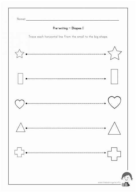 Tracing Straight Lines Worksheet Martin Lindelof