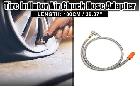 Amazon X Autohaux Pcs Flexible Tire Inflator Hose Adapter