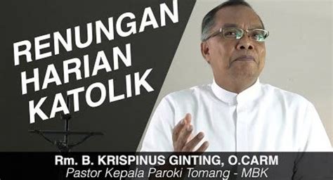 Renungan Harian Kamis 28 Juli 2022 Https Parokimbk Or Id