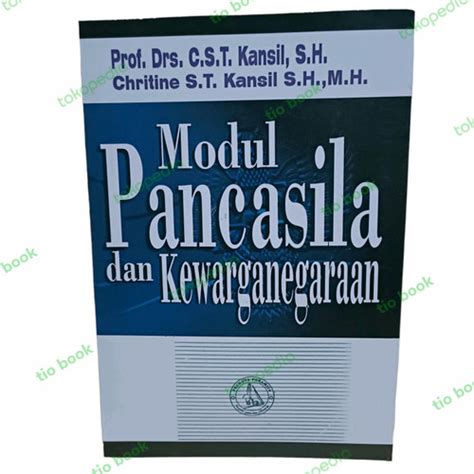 Jual Buku Modul Pancasila Dan Kewarganegaraan Cst Kansil Jakarta