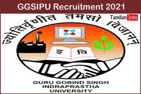 GGSIPU Recruitment 2021 Out Apply For Assistant Professor Jobs