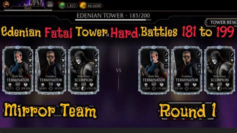 Edenian Tower Fatal Hard Battles To Mkmobile Youtube