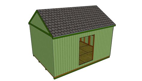 Large Shed Roof Plans | MyOutdoorPlans | Free Woodworking Plans and ...