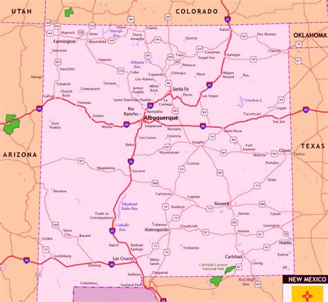 Road Closures New Mexico Map - Map