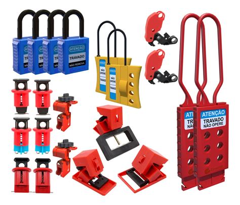 Kit Bloqueio Eletrico Nr Lockout Tagout Eletricista Nr Conecktt