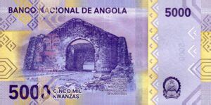 Angola ostatni banknot nowej serii Nowości ze świata monet i banknotów