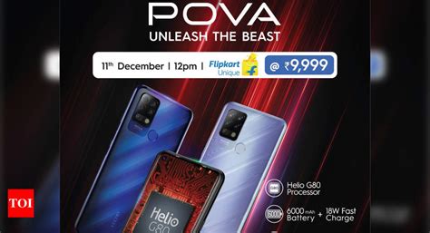 Tecno Pova Tecno Pova With Helio G80 Processor To Go On Sale On