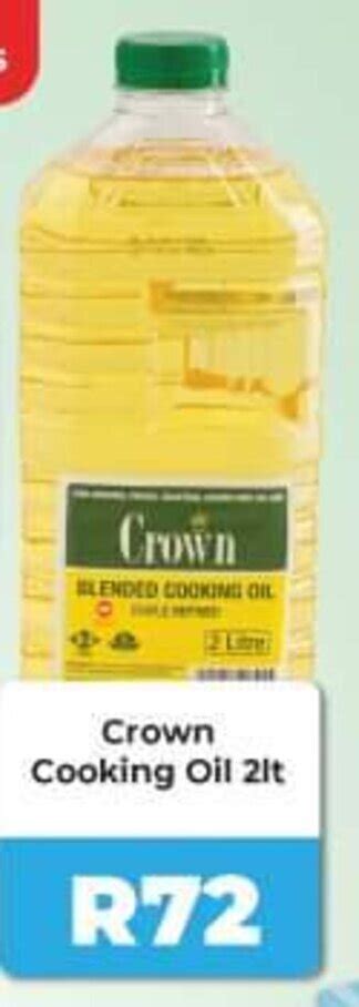 Crown Cooking Oil 2 Lt Offer At 1up