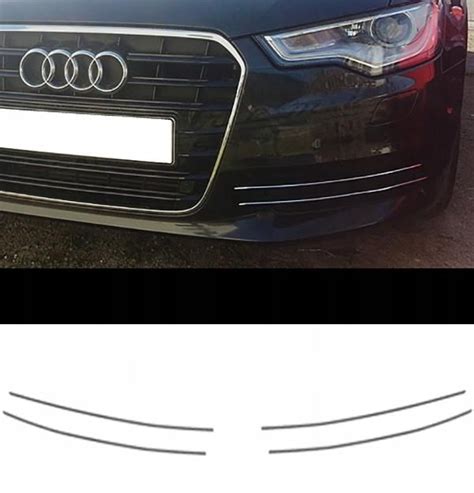 Listwa Na Zderzak Martig Audi A C Chrom Grill Zderzak Atrapa Przedni