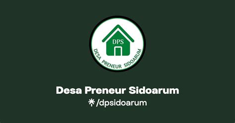 Desa Preneur Sidoarum Instagram Facebook TikTok Linktree