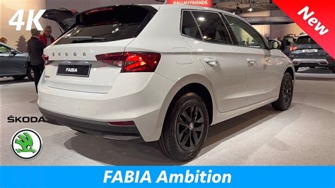 Škoda Fabia Ambition 2022 First FULL Review in 4K Exterior