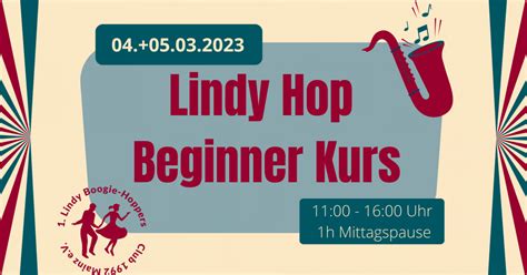 Beginner Kurs M Rz Lindy Boogie Hoppers Club