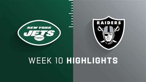 New York Jets vs. Las Vegas Raiders highlights | Week 10