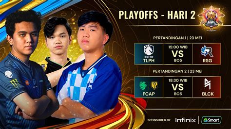 LIVE MPL PH S13 BAHASA Playoffs Day 2 YouTube