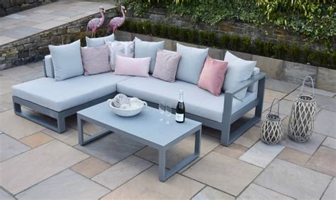 Aluminium Garden Corner Sofa Set Designerzcentral Blog