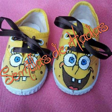 Zapatillas Pintadas Bob Esponja Baby Shoes Shoes Fashion