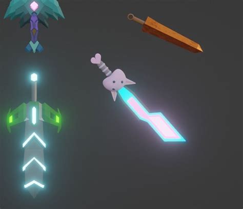 3D model ZENITH sword from terraria and all swords for crafting zenith ...