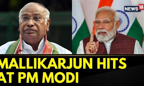 Lok Sabha Polls 2024 Mallikarjun Kharge Hits Back At Pm Modi For His