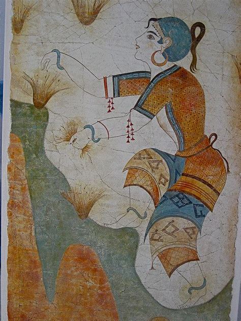 Minoan Art Reproduction of ancient Minoan art. The ancient Minoan ...