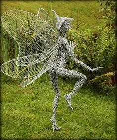 Robin Wight Wire Sculpture Fairies Art People Gallery Wire Art