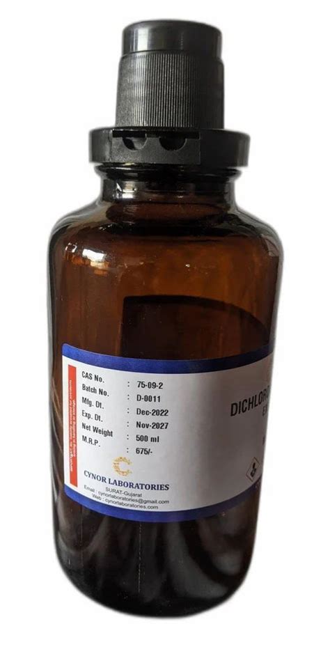 Lab Grade Dichloromethane Extra Pure For Industrial Packaging