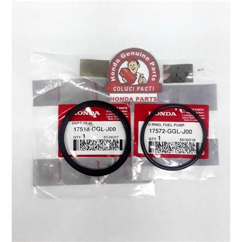 Jual PAKET DUST SEAL ORING FUEL PUMP 17518 17572 GGL J00 SIL KARET FUEL