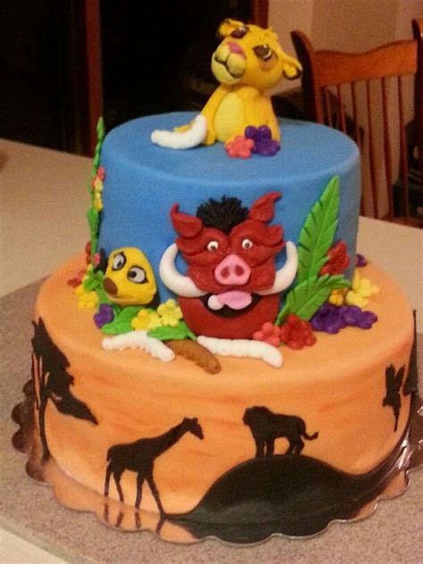 Lion King Cake L Vernes Konge Konge