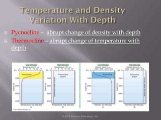 Water and Seawater: Pycnocline, Thermocline, Desalination, & Light ...