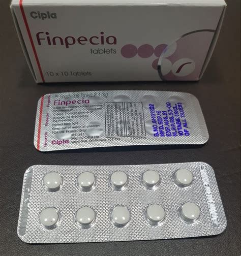 Cipla Finpecia Mg Tablet Packaging Type Strip Packaging Size X