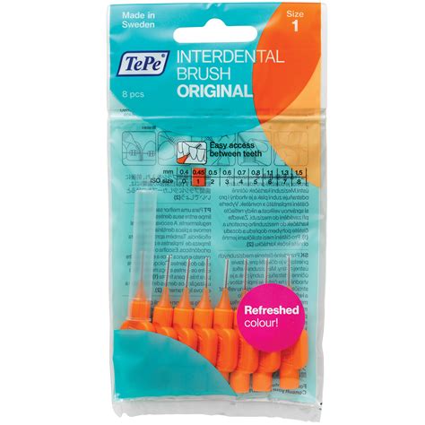 Pat Tepe Interdental Brush Xxxfine Orange Mm