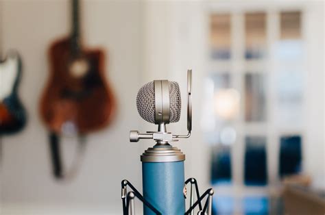 Microphone Condenseur Bleu Photo Gratuite Sur Pixabay Pixabay