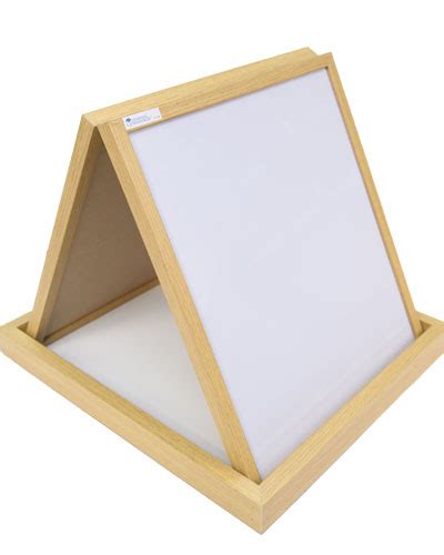 Foldable Tabletop Easel with Felt and Whiteboard