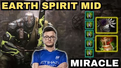 Miracle Earth Spirit Midlane Highlights Ez Game Dota Youtube