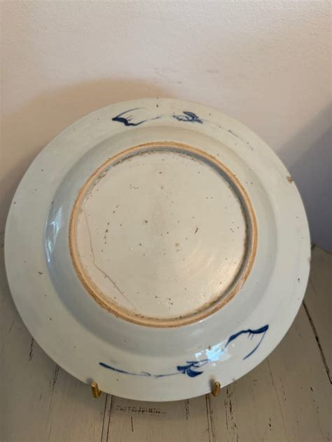 Proantic Ancienne Assiette En Porcelaine De Chine Compagnie Des Indes