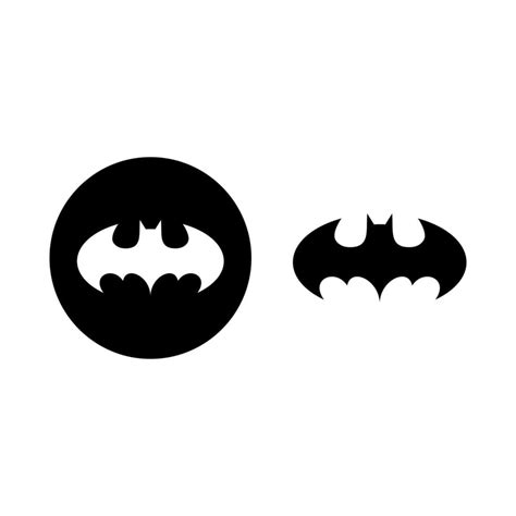 Batman Black Logo Vector 25270865 Vector Art At Vecteezy